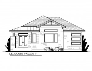 Facade option 1 Le Jougue