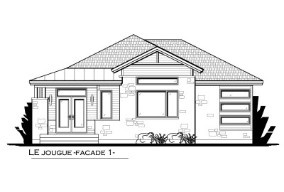 Facade option 1 Le Jougue