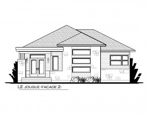 Facade option 2 Le Jougue
